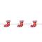 20ct. Warm White & Red LED Fairy Mini Christmas String Lights